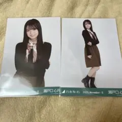【新品】乃木坂46 瀬戸口心月 スカーフ生写真 セミコンプ