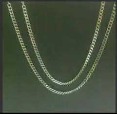 シルバーネックレス 2サイズ メンズ レディース 男女兼用 ヒップホップ