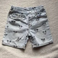 ザラベイビー ZARA ミッキー デニム　ショートパンツ 104