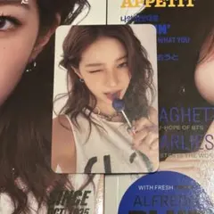 24時間以内発送 LE SSERAFIM SPAGHETTI トレカ カズハ