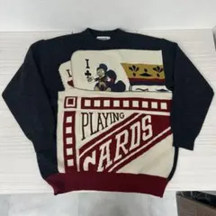 アイスバーグ ICEBERG ディズニー コラボ ニット セーター Sサイズのサムネイル