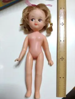 昭和レトロ　着せかえ人形　パピーちゃん　　　　　　　未使用 希少 きせかえ人形 パピーちゃん 昭和 レトロ グリコ 箱＆説明書付