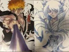 黒崎一護 朽木ルキア BLEACH EX 原画展 クリアファイル A4 複製原稿 