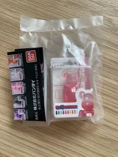 BE@RBRICK パッケージチャームコレクションVol.2 クリアレッド