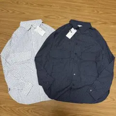 チャオパニック　ciaopanic typy ビッグポケット　チェックシャツ