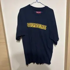Supreme Raised Script Tee Navy L 新品 - メルカリ Supreme Raised Script Tee Navy L 新品