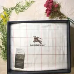 新品未使用！　Burberry ソフトコットンシーツ　シングル1枚入　バーバリー