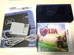 【美品オマケつき】 Nintendo new 3ds ll メタリックブルー