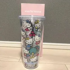【完売品】サンリオハウス　タンブラー　ハローキティ　ルクア大阪限定
