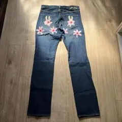 CUNE JAPAN 花ウサギデニムパンツのサムネイル