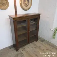 イギリス アンティーク家具 オープンブックケース 1930年頃 104B