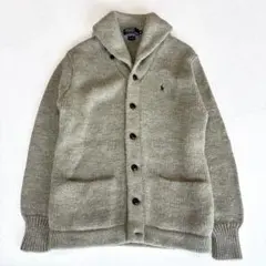 ショールカラー カーディガン