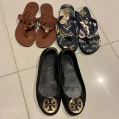 最終お値下げTORY BURCH シューズ三点セットのサムネイル