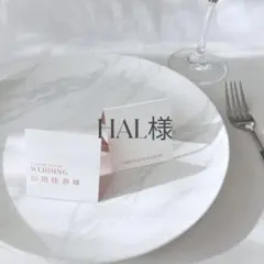 HAL様専用　席札　結婚式　ウェディング　ペーパーアイテム　ウェルカムスペース