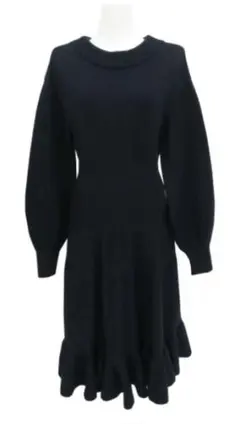 週末価格　極美品　アディアム　ブラックニットロングワンピース 2025年最新】ADEAM レディース ロングワンピースの人気アイテム