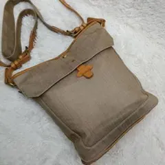 希少 PORTER CITY ショルダーバッグ レザーキャンバス 吉田カバンのサムネイル