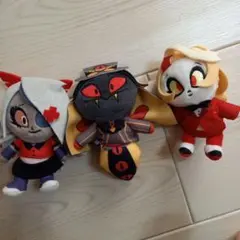 新品【ラウンドワン限定】 ハズビンホテルへようこそ おすわりマスコット ３点