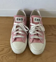 CONVERSE ALL STAR ピンク 花柄