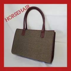 ◇LOVCAT ショルダーバック レッド&ブラウン バックインバック付 