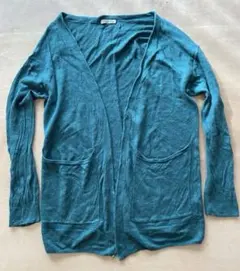 ships リネンカーディガン