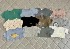 半袖Tシャツ　夏服　男の子　90　95　100　12枚セット　まとめ売りのサムネイル