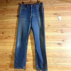 90s Levi’s 501 USA製 W30 フェード デニム ストレート