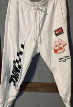 Nike XL スウェットパンツ　グラフィックデザイン