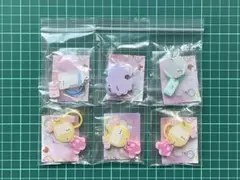 おなまえばぶちゃん めじるしちゃーむ 6個セット