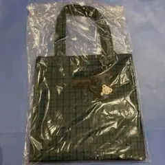 ファミリア　トートバッグ　小　青系チェックのサムネイル