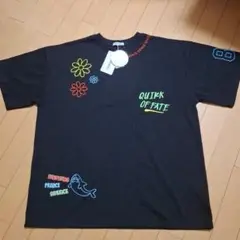 VEHEMENT 今日好き しまむら 刺繍Tシャツ