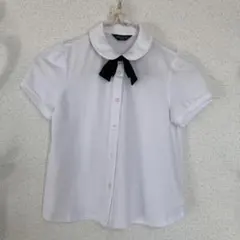 COMME CA ISM 襟付き半袖シャツ