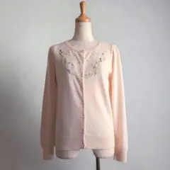 フランシュリッペ　Мサイズ　長袖カーディガン　刺繍