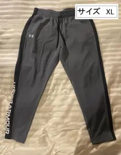 UNDER ARMOUR XL ジャージパンツ グレー