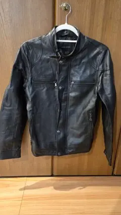 BANANA REPUBLIC ブラック ライダースジャケット S