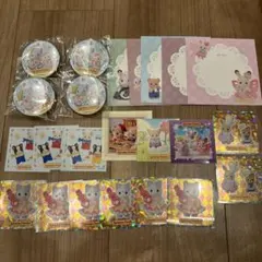 シルバニア シール　ノベルティ　メッセージカード　缶クリップ　いろいろのサムネイル