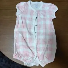 Ralph Lauren チェック柄ロンパース