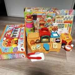 アンパンマン おもちゃ パン工場　キーボード　炊飯器セット　つみかさねカップ