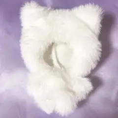 ぬい服 ねこ 白 10cm ちびぐるみ