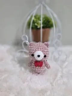 くまのあみぐるみキーホルダー