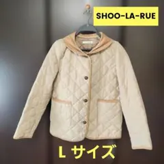 SHOO・LA・RUE キルティングジャケット ベージュ