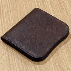 hasegawa handcrafted ２つ折り財布 ダークブラウンのサムネイル