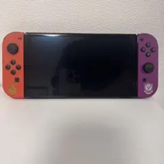 中古Nintendo Switch有機EL スカーレットバイオレットエディション Amazon.co.jp: Nintendo Switch(有機ELモデル) スカーレット