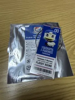 〈マリガチャ〉横浜F・マリノス マリノスケ マッチデーチケット風キーホルダー