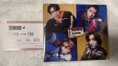 Aぇ!group Runway 初回B Blu-Rayボーディングパス