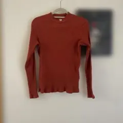UNIQLO オレンジ 長袖カットソー 150