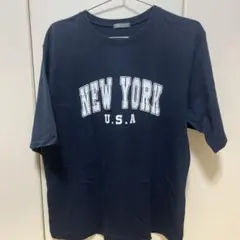 ニューヨーク U.S.A. Tシャツ ネイビーのサムネイル