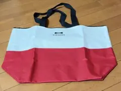 BRUNO エコバッグ ホワイト/レッド系のサムネイル