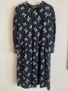 marimekko】TIIAワンピース XSサイズ 152-158 緑×グレー - メルカリ