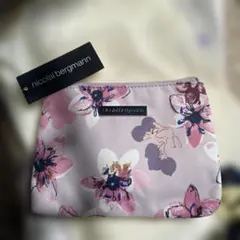 新品nicolai bergmann 花柄タグ付きポーチプレゼント袋付きのサムネイル