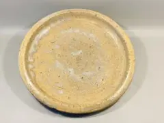 骨董品 古瀬戸焼 黄瀬戸 大皿 飾皿 瀬戸 石皿 直径35cm - メルカリ